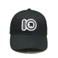 Hot Sales Wholesale Solid Color 100% Cotton Embroidery Baseball Cap with Metal Buckle